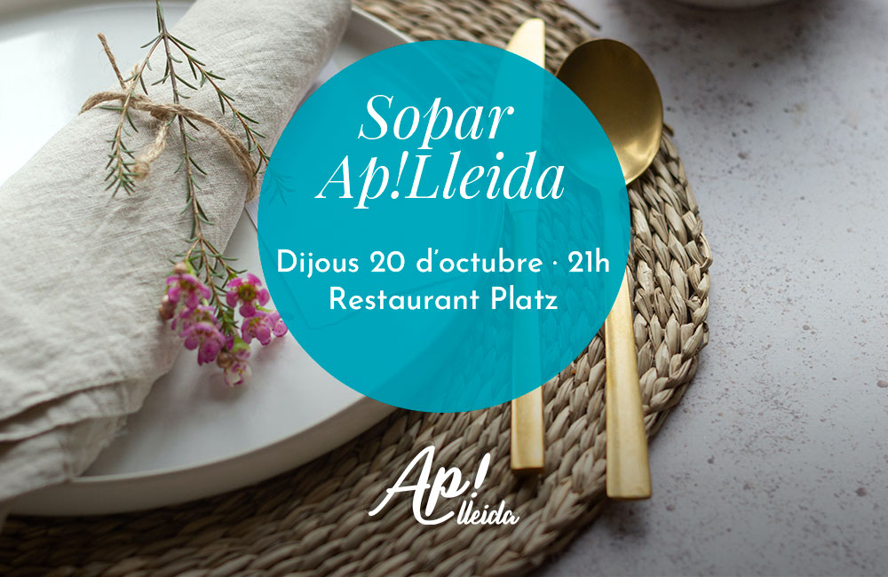 sopar 20 octubre aplleida